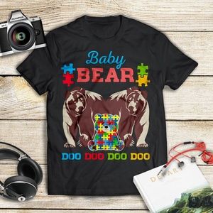 Baby Autism Bear Doo Doo Doo Cute Autism Awareness